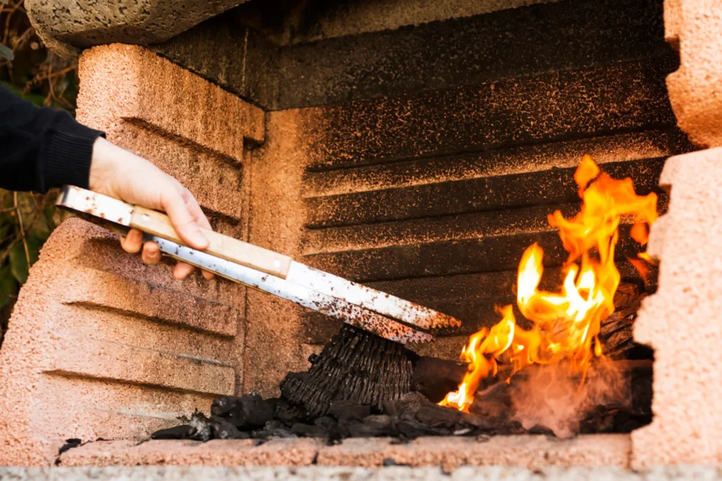 Fire Pit kitchen