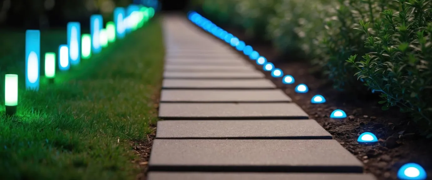 Light Up Your Garden Beds